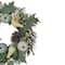 22" Green & White Pumpkins & Berries Fall Harvest Wreath